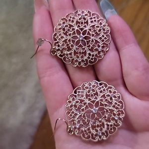 Filigree earrings